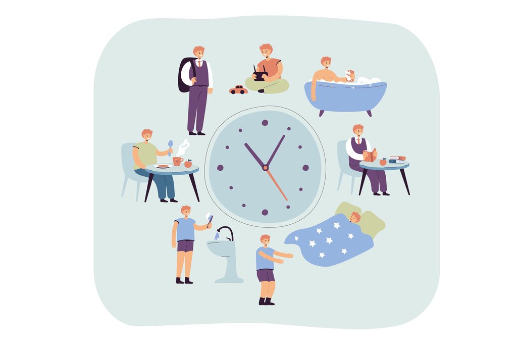 2.	Ten un horario de sueño fijo